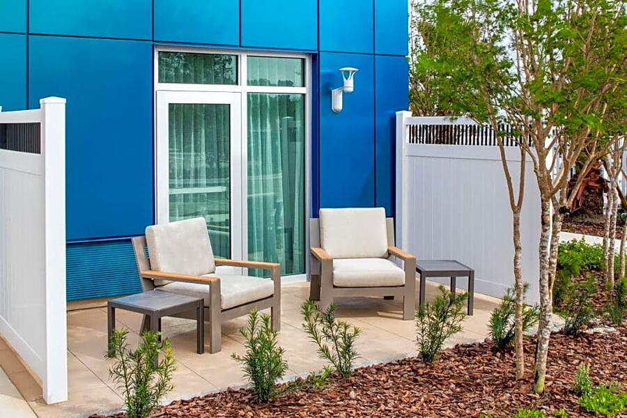 Marriott Courtyard Kennedy Space Center Room Patio