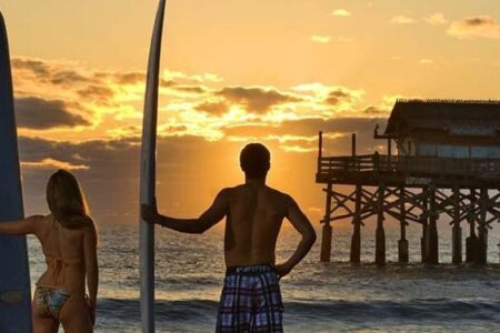 Cocoa Beach Surfing