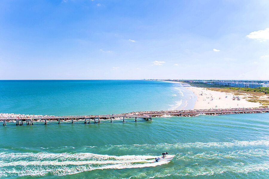 Jetty Park in Port Canaveral, Florida Rocket Launches
